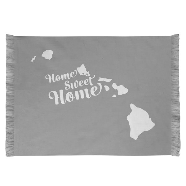 East Urban Home Home Sweet Honolulu Grey Area Rug Wayfair